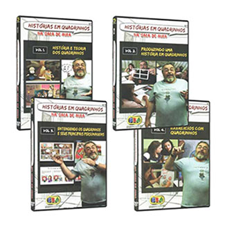 Cole��o Hist�rias em Quadrinhos (4 DVDs)